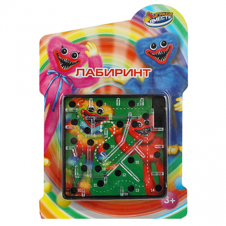 Логическая игра лабиринт единороги блист.14,7*20,7*2см ИГРАЕМ ВМЕСТЕ в кор.2*210шт
