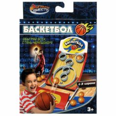Настольная игра баскетбол, кор.12,3*15*4см Играем вместе