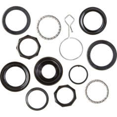 Рулевая колонка STG GH-818D, конусная, 1,1/8"; 28.6/44-30/44; w/ALLOY COVER