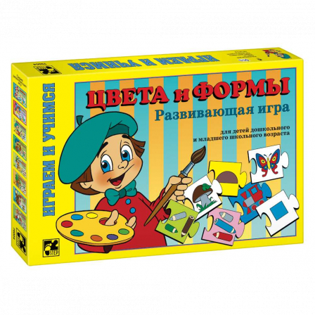 Игра настольная  "Цвета и формы"