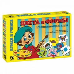 Игра настольная  "Цвета и формы"