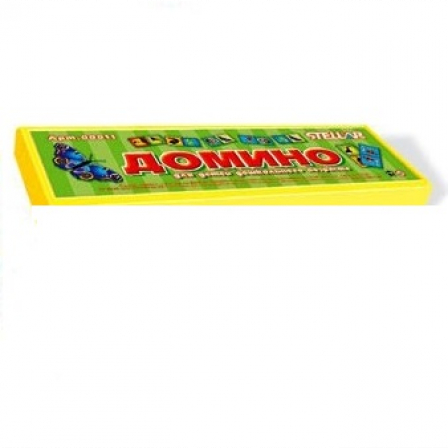 Домино "Животные" в пласт. футляре