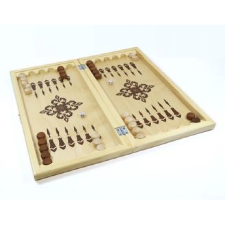 Игра настольная "Нарды" деревянные (поле 40см х40см)