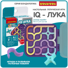 Игра настольная логическая БондиЛогика Bondibon "IQ-ЛУКА".