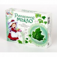 Н-р д/изготовления мыла. Рукодельное мыло "Листочек" (20шт)
