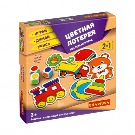 Настольная игра "Цветная лотерея" BONDIBON.