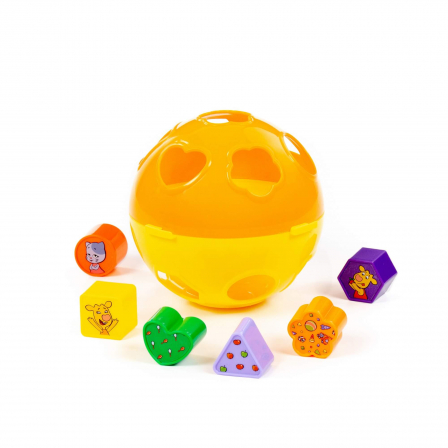 Игрушка развивающая "Оранжевая корова" "Шар" (в коробке)