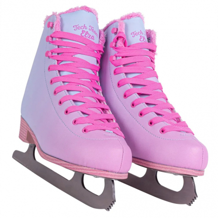 Коньки фигурные Elza pinky-blue р.35