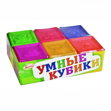 Умные кубики Весна Игрушки из ПВХ в наборе для детей
