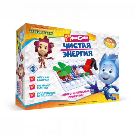 Эл. конструктор ЗНАТОК "Фиксики "Чистая энергия""