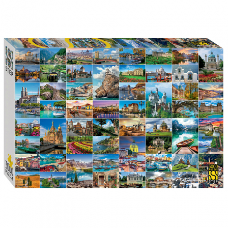 Мозаика "puzzle" 3000 "Достопримечательности Европы"