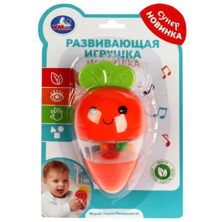 Развивающая игрушка морковка на блист. Умка