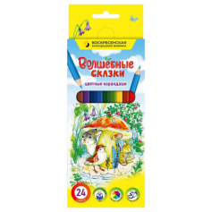 Набор цветных карандашей   FP-CP-1024   заточенный     24 цв. FP-CP-102