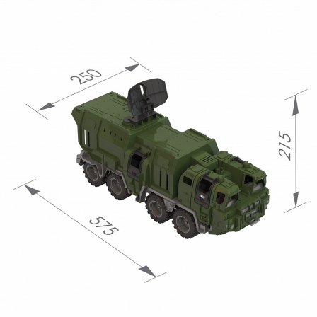 Военный тягач "Щит" с кунгом (4шт)