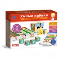 Настольная игра №54 "Умные кубики"