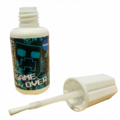 Клей канцелярские ПВА Game over, 20 мл, с кисточкой