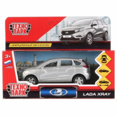 Машина инерц. LADA XRAY, серебр.