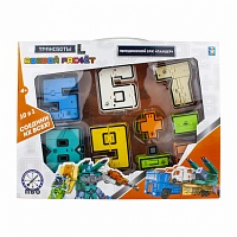 Трансботы "ПВО: Передвижной ЗРК Панцер" 5 цифр и 5 знаков