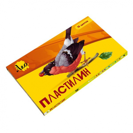 Пластилин классический   LBMC-0118   360 г ( в картонной упаковке )  18 цв. . LBMC-