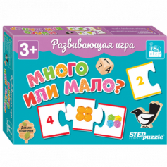 Развивающая игра "Много или мало?" (IQ step)