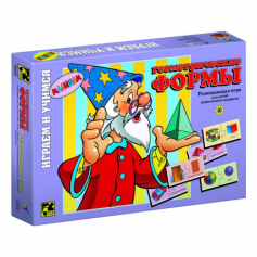 Игра  настольная  "Геометрические формы"