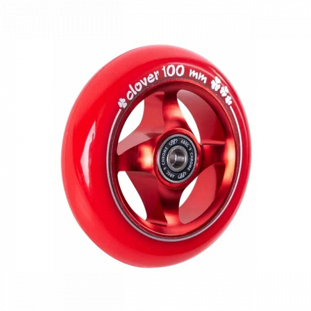 Колесо для самоката X-Treme 100*24мм Clover red