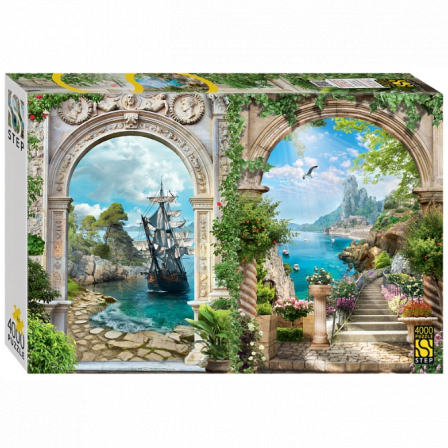 Пазл 4000 "Две арки у моря"