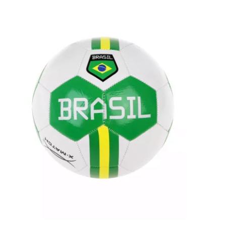 Мяч футбольный X-Match "Бразилия", 1 слой PVC 1,6 мм. 300 г., размер 5