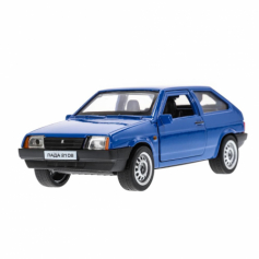 Машина металл LADA LADA-2108 "СПУТНИК" длин 12см, двер баг,инер, син, в кор. Технопарк