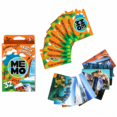 Игра настольная МЕМО "Чудеса природы"