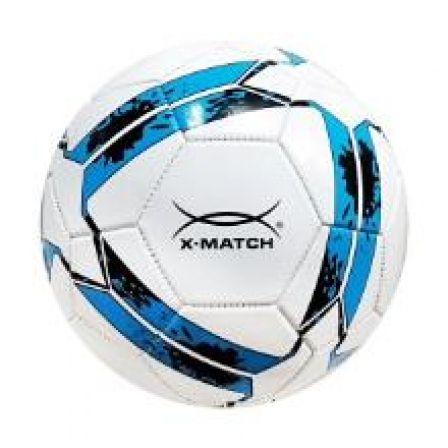 Мяч футбольный X-Match, 2 слоя PVC, камера резина, машин.обр.