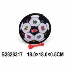Игра "Дартс" на липучке, в/п 18*18*0,5 см