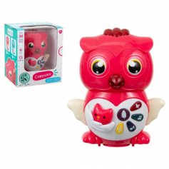 Игрушка развивающая Совушка "Elefantino",световые эффекты, более 35 песенок, звуков, сказок (в том