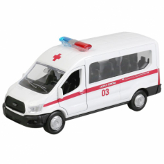 Машина металл FORD Transit скорая Технопарк