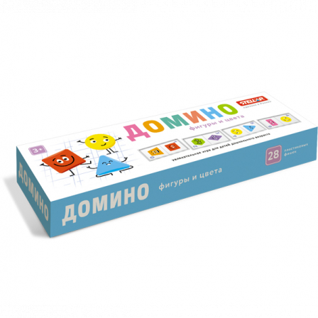 Домино большое «Фигуры и цвета»