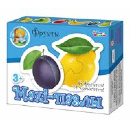 Пазлы Maxi "Фрукты" 14 эл
