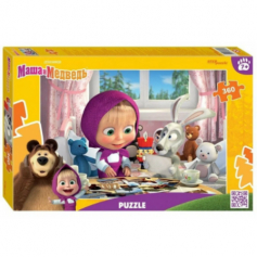 Мозаика "puzzle" 360 "Маша и Медведь (нов.)" (Анимаккорд)