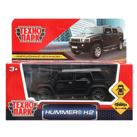 Модель металл GENERAL MOTORS hummer H2 10см, инерц., двери Технопарк в кор.2*144шт