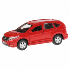 Машина"Технопарк" мет.Honda CR-V 12см, инерц,открыв.двери,красный