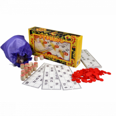 Настольная игра "Русское лото"(желтое)