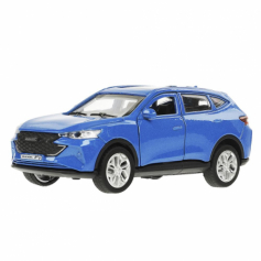 Машина металл HAVAL "haval f7", длина 12 см, дв, багаж, инер, синий, в кор. Технопарк в кор.2*36шт.