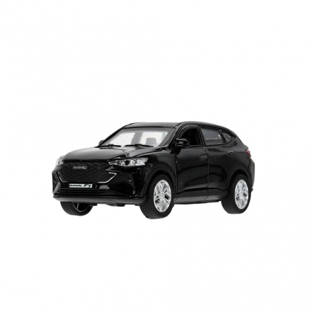 Машина металл HAVAL "haval f7", длина 12 см, дв, багаж, инер, черный, в кор. Технопарк в кор.2*36шт