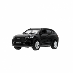 Машина металл HAVAL "haval f7", длина 12 см, дв, багаж, инер, черный, в кор. Технопарк в кор.2*36шт