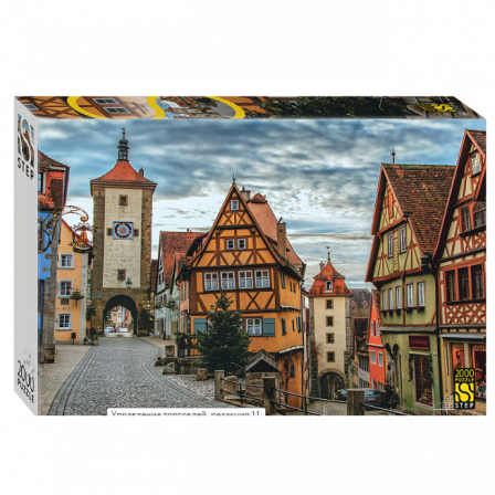 Мозаика "puzzle" 2000 "Ротенбург-на-Таубере"