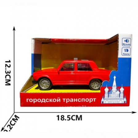 Машинка инерц., свет и звук эффекты, в/к 19*9*12 см. Y6921159