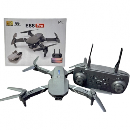 А Квадрокоптер E88 Pro. 2,4Ггц, 100м, 15мин (P25)