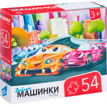Пазлы "54 Машинки"