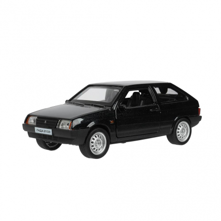 Машина металл свет-звук LADA лада 2108 "СПУТНИК",12см,откр дв,баг,инер,в кор Технопарк в кор.2*36шт