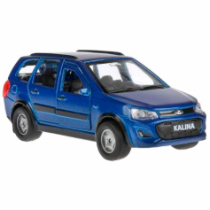 Машина металл LADA kalina cross 12 см,дв, багаж, инерц., кор. Технопарк в кор.2*24шт