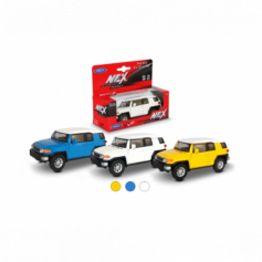 *Машинка WELLY 1:38 Toyota FJ Cruiser, пруж. мех., цвет в асс.